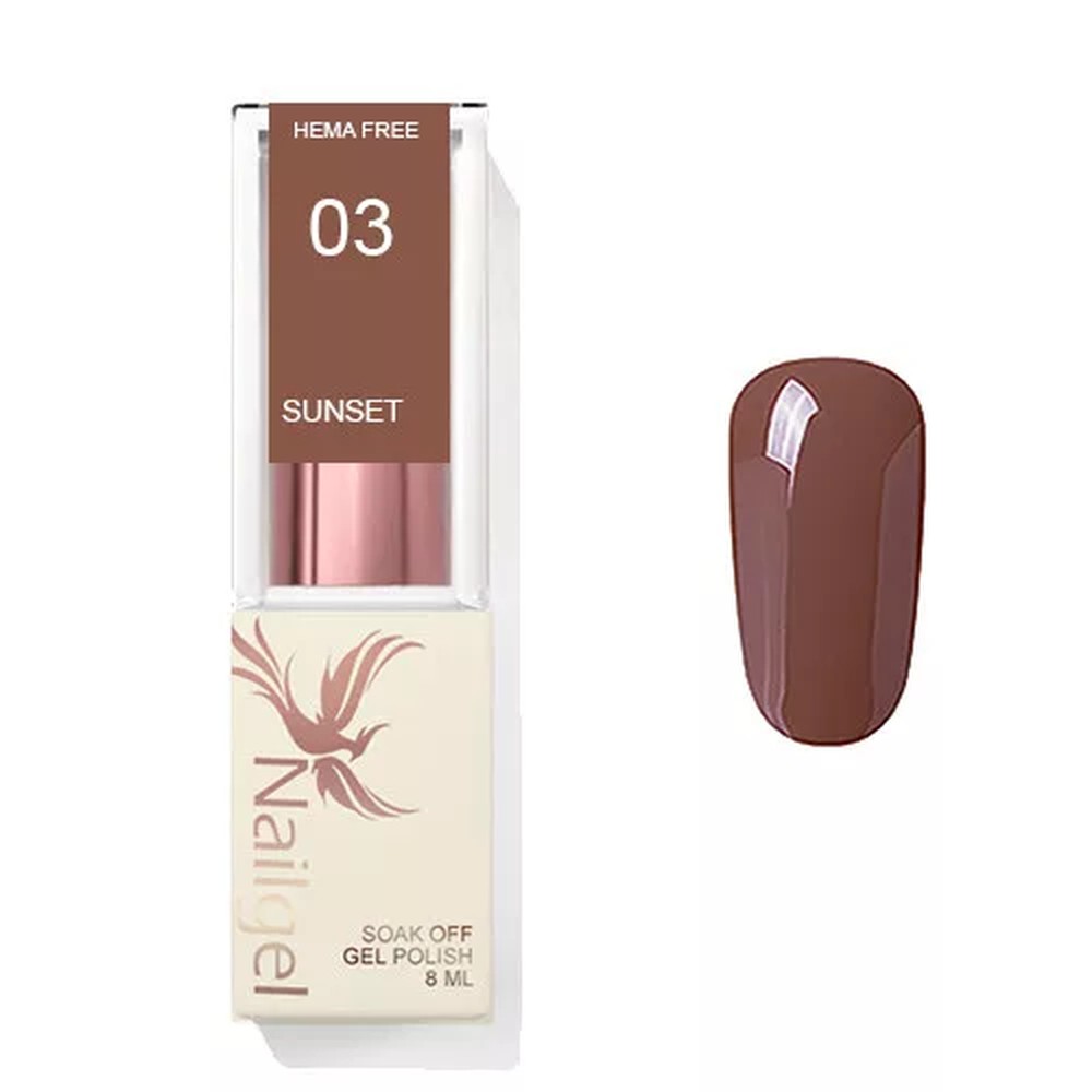 Nailgel Sunset gél lakk 8 ml - No.03