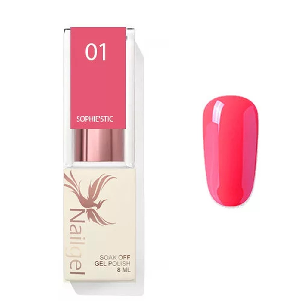 Nailgel Sophie'stick gél lakk 8 ml - No.01