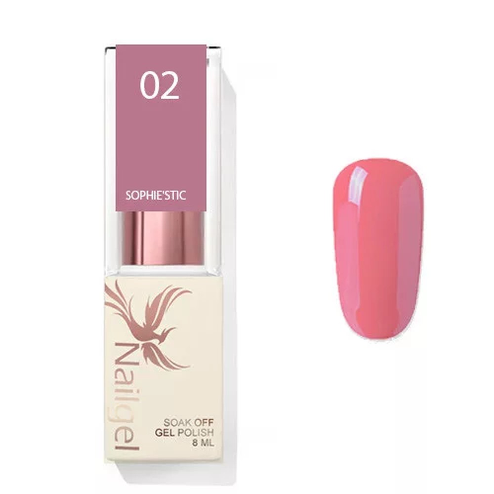 Nailgel Sophie'stick gél lakk 8 ml - No.02