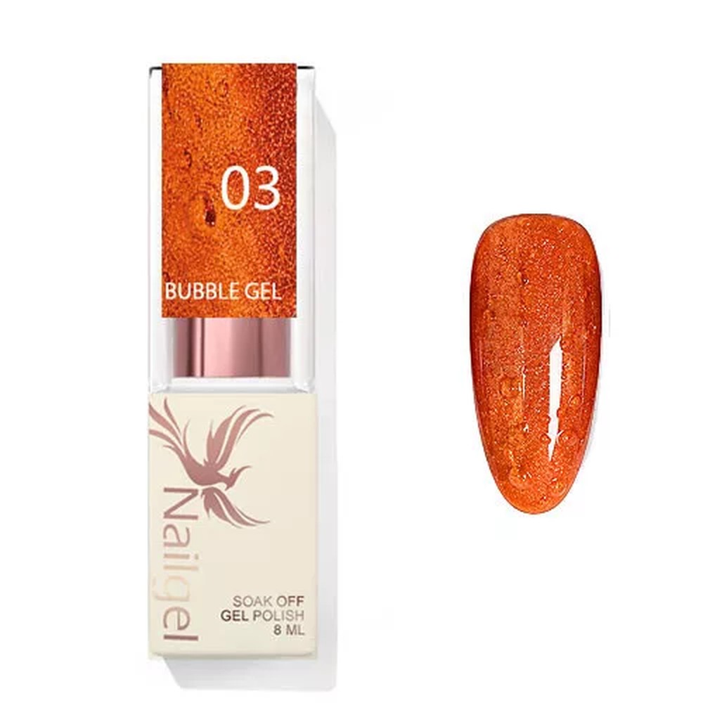 Nailgel Bubble Gel mágneses gél lakk 8 ml - No.03