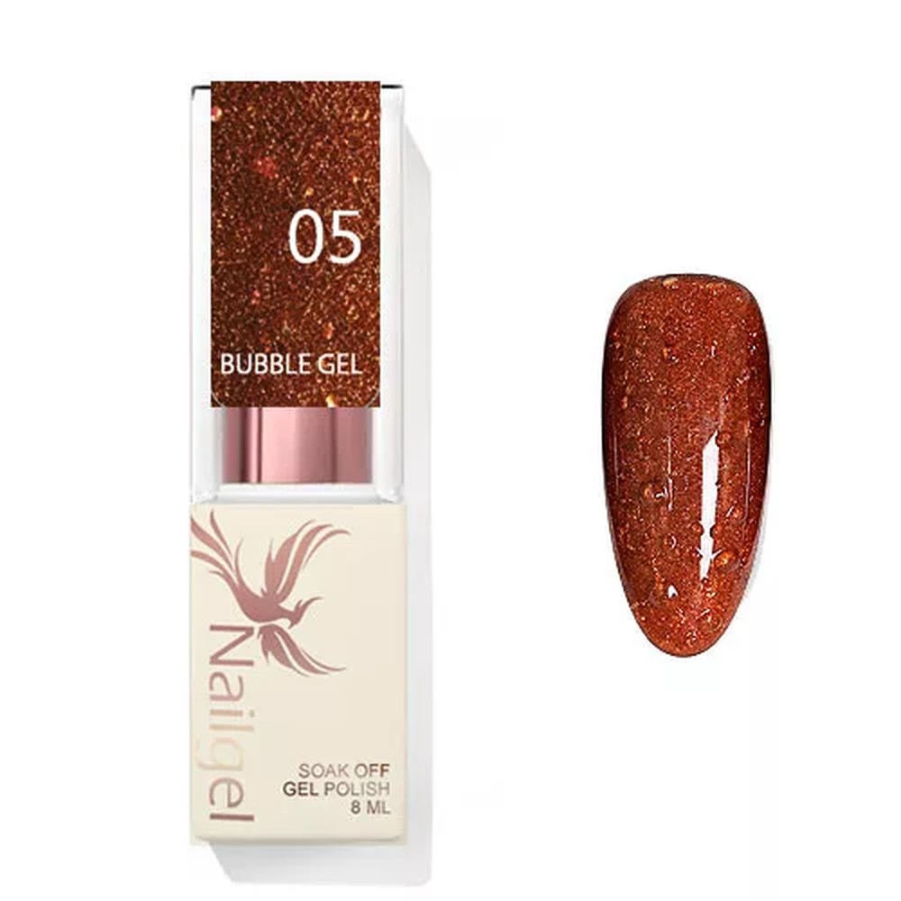 Nailgel Bubble Gel mágneses gél lakk 8 ml - No.05