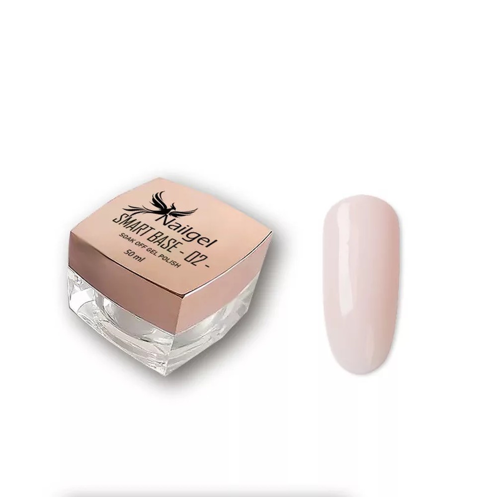 Nailgel Smart Base színezett alapzselé 50 ml tégely - No.02
