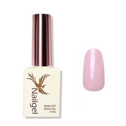 Nailgel 3in1 Builder Base alapozó, építő és ragasztó zselé 15 ml - Baby Pink