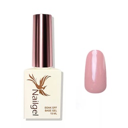 Nailgel 3in1 Builder Base alapozó, építő és ragasztó zselé 15 ml - Dark Pink