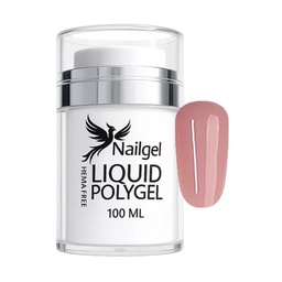 Nailgel Liquid Polygel folyékony polygel 100 ml pumpás adagoló - JOY