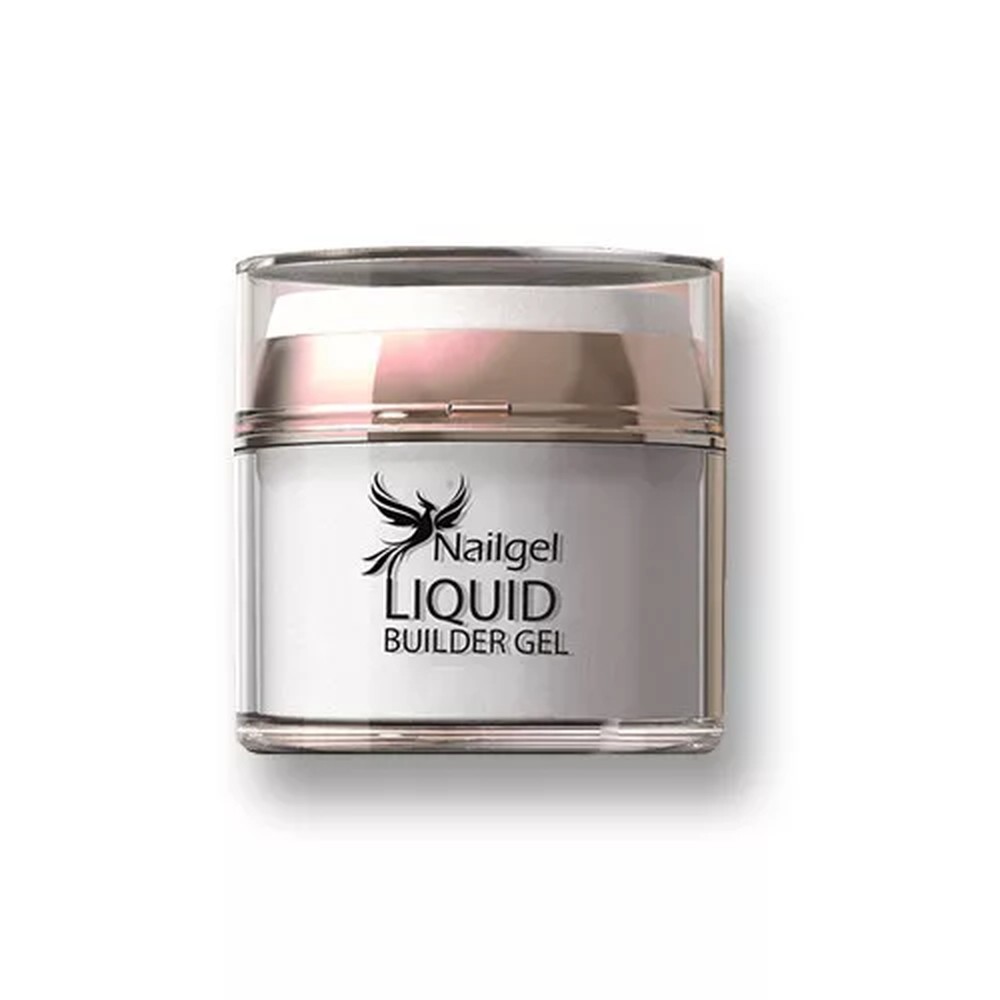 Nailgel Liquid Builder Gel építőzselé 15 ml tégely - Clear
