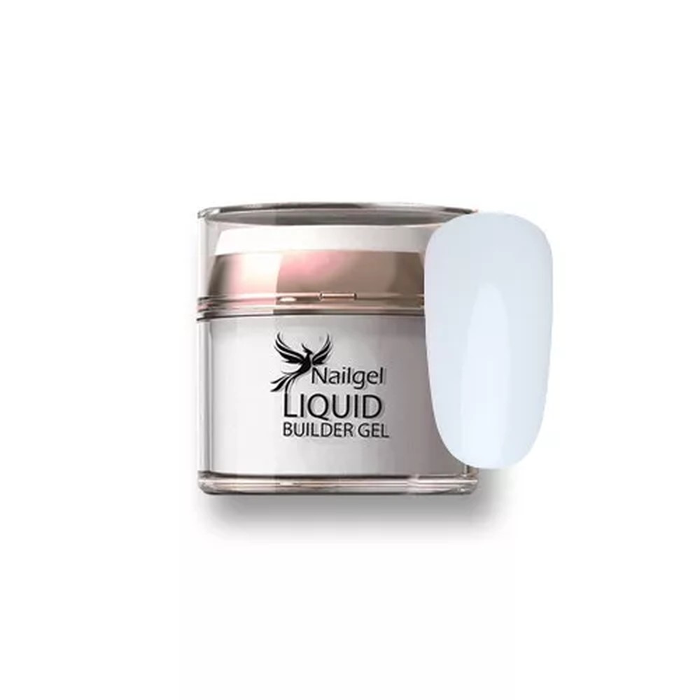 Nailgel Liquid Builder Gel építőzselé 15 ml tégely - Milky