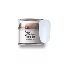 Nailgel Liquid Builder Gel építőzselé 15 ml tégely - Milky