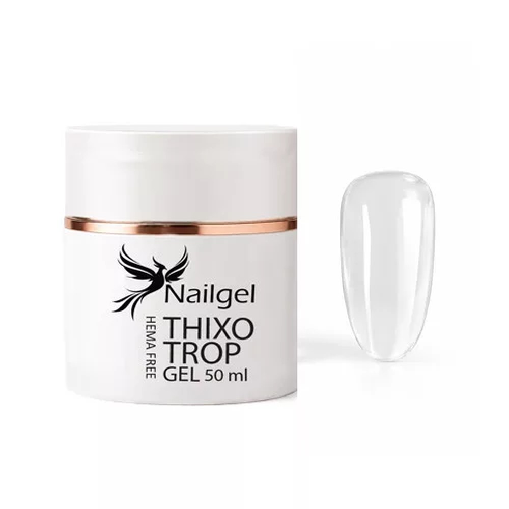 Nailgel Thixotrop Gel tixotróp építőzselé 50 ml tégely - Clear