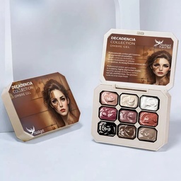 Nailgel Ombre Gel díszítő zselé készlet 9 × 1 ml - Decadencia