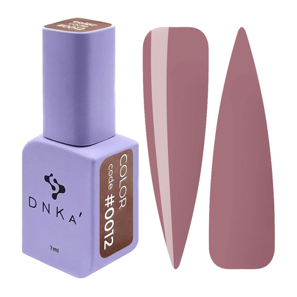 DNKa' Gél lakk 7 ml - No.0012 - hamvas mályva