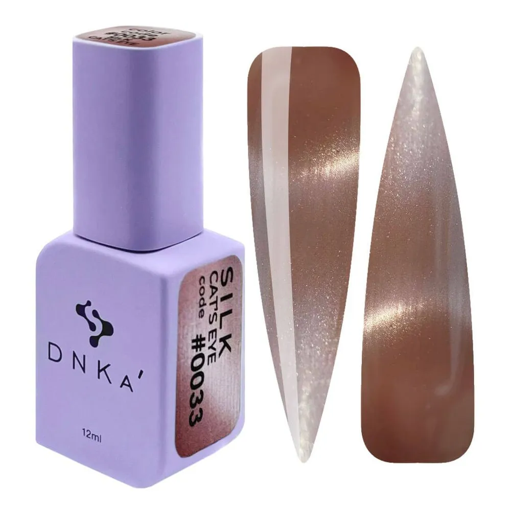 DNKa' Cat's Eye mágneses gél lakk 12 ml - No.0033