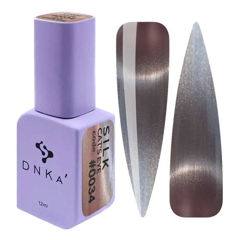 DNKa' Cat's Eye mágneses gél lakk 12 ml - No.0034