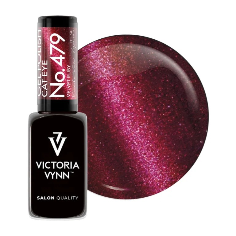 Victoria Vynn Gel Polish 8 ml No.479 - Velvet Ruby