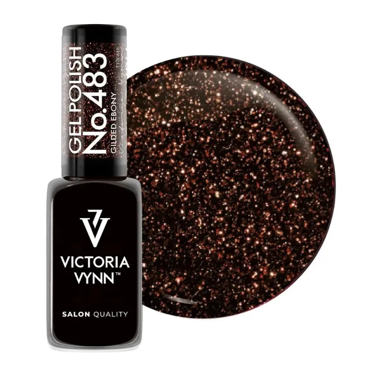 Victoria Vynn Gel Polish 8 ml No.483 - Gilded Ebony