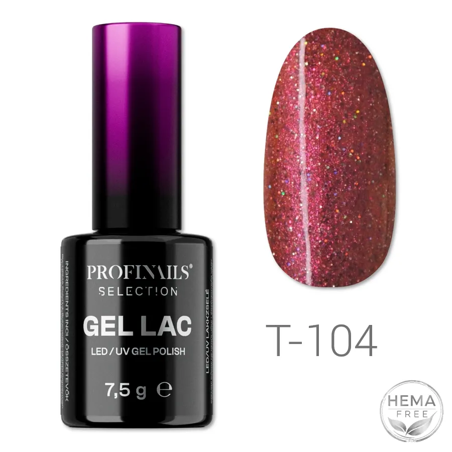 Profinails Selection Gel Lac LED/UV lakkzselé 7,5 g No.T104