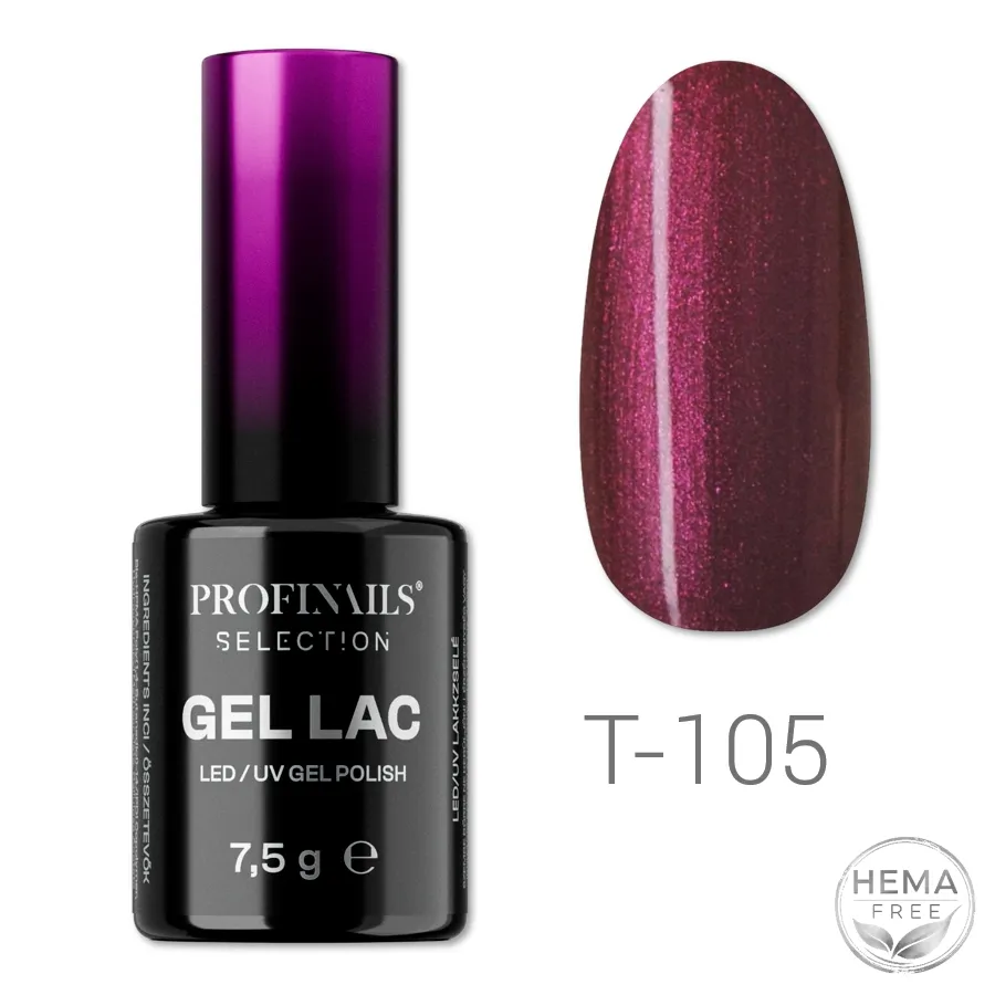 Profinails Selection Gel Lac LED/UV lakkzselé 7,5 g No.T105