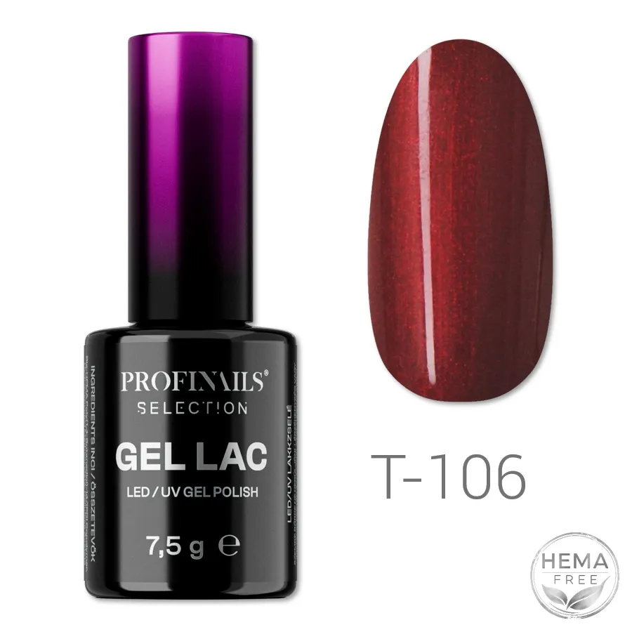 Profinails Selection Gel Lac LED/UV lakkzselé 7,5 g No.T106