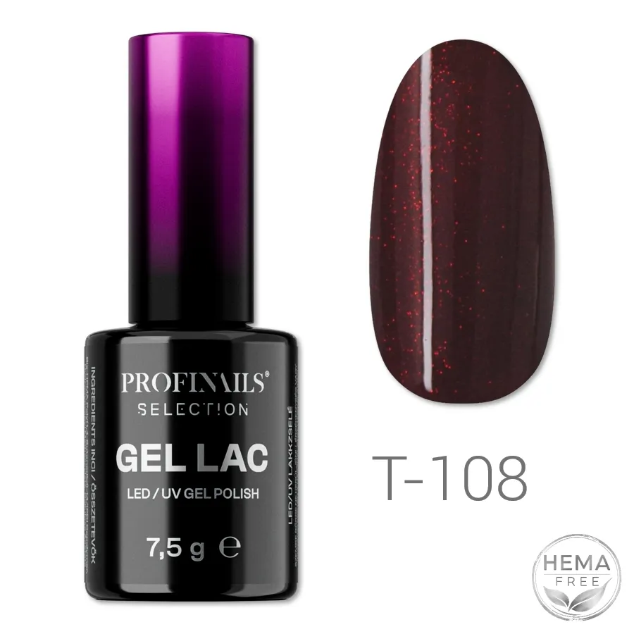 Profinails Selection Gel Lac LED/UV lakkzselé 7,5 g No.T108