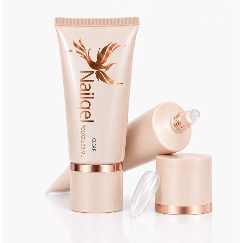 Nailgel Smart Polygel tubusos polygel 30 g - Clear