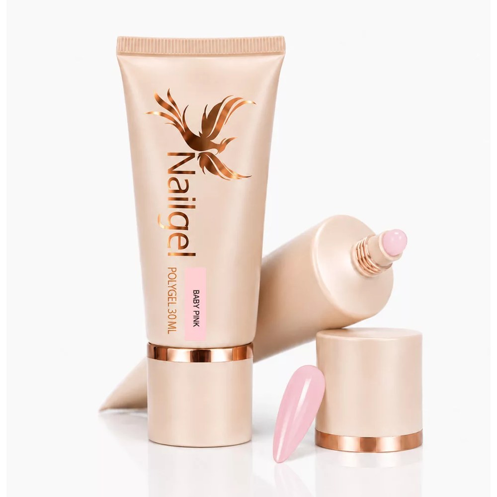 Nailgel Smart Polygel tubusos polygel 30 g - Baby Pink