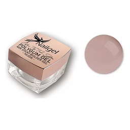 Nailgel Polygum Gel ragadásmentes polygel 15 ml tégely - Nude