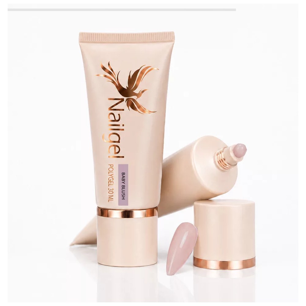 Nailgel Smart Polygel tubusos polygel 30 g - Baby Blush
