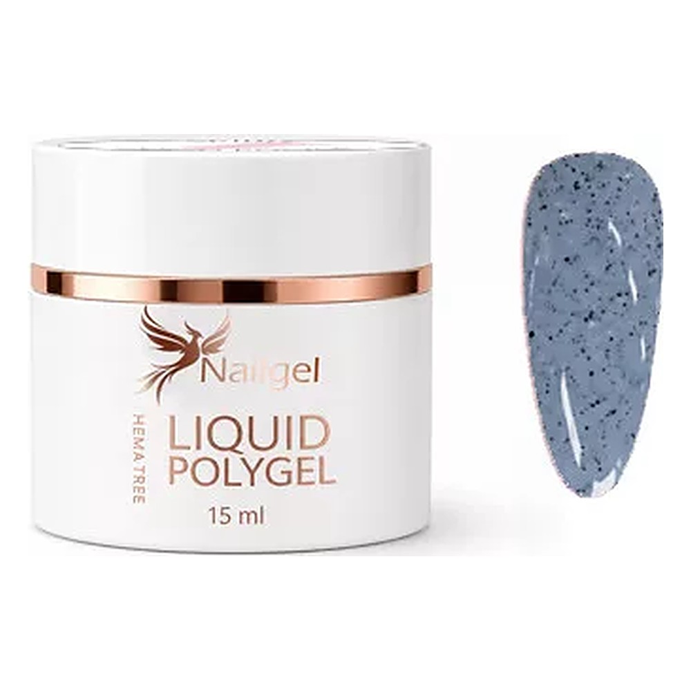 Nailgel Dirty Liquid Polygel folyékony polygel 15 ml tégely - Dirty Blue
