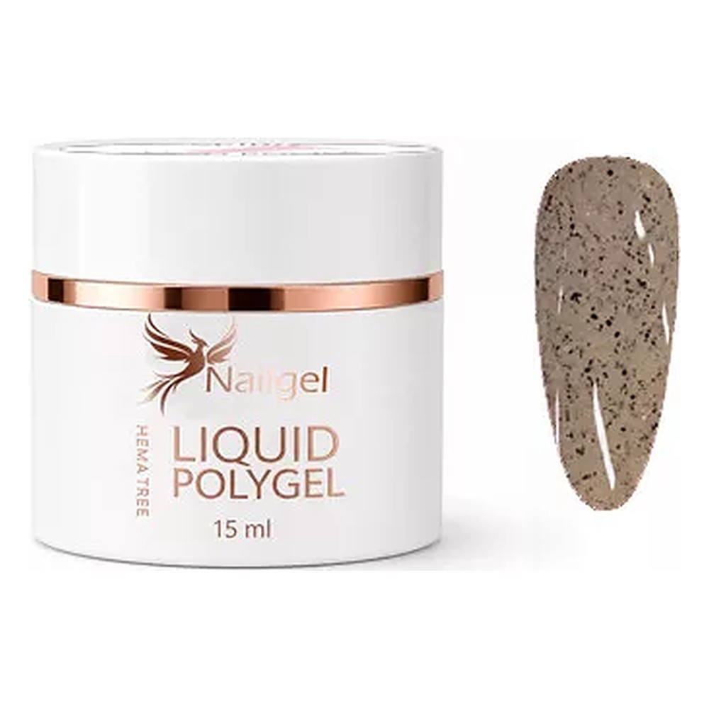 Nailgel Dirty Liquid Polygel folyékony polygel 15 ml tégely - Dirty Brown