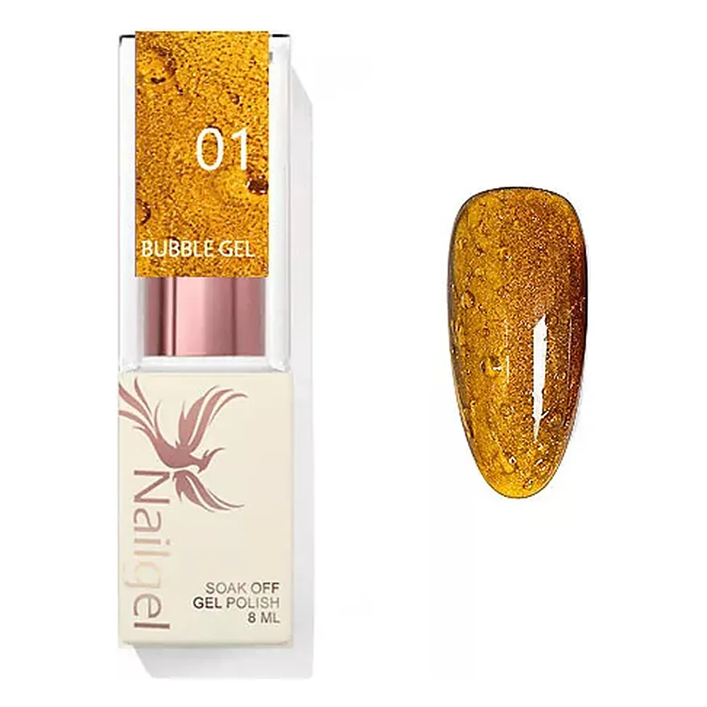 Nailgel Bubble Gel mágneses gél lakk 8 ml - No.01