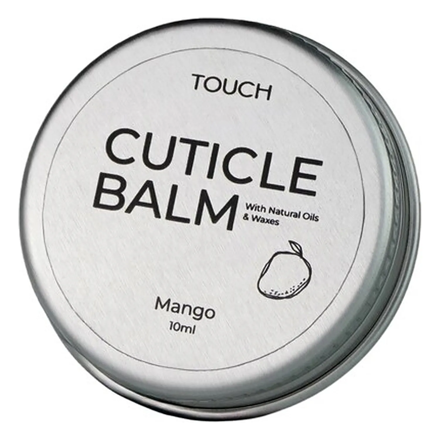 TOUCH Silver Line Cuticle Balm 10 g - körömbőrápoló balzsam, mangó