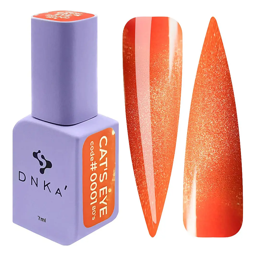 DNKa' Cat's Eye mágneses gél lakk 7 ml - No.0001