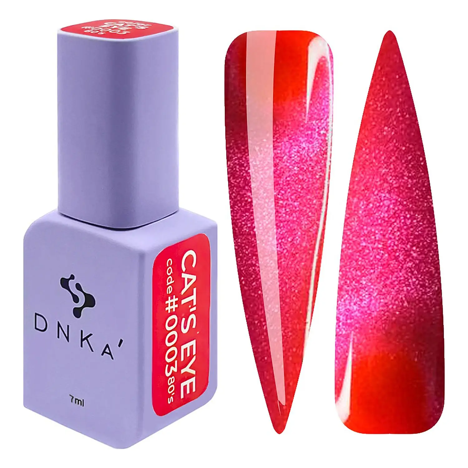 DNKa' Cat's Eye mágneses gél lakk 7 ml - No.0003
