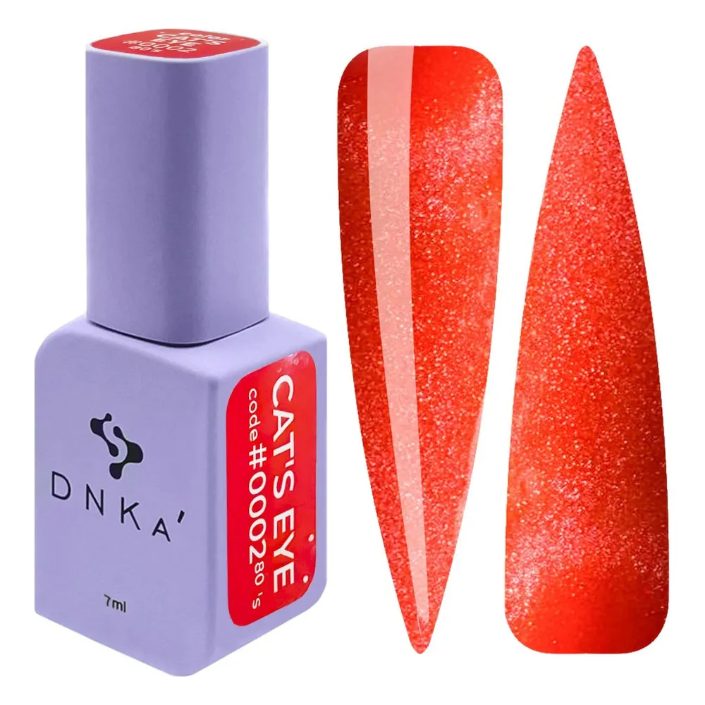 DNKa' Cat's Eye mágneses gél lakk 7 ml - No.0002