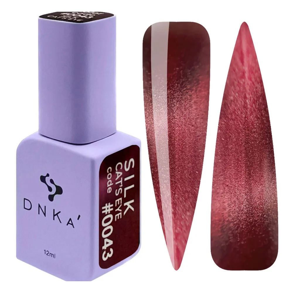 DNKa' Cat's Eye mágneses gél lakk 12 ml - No.0043