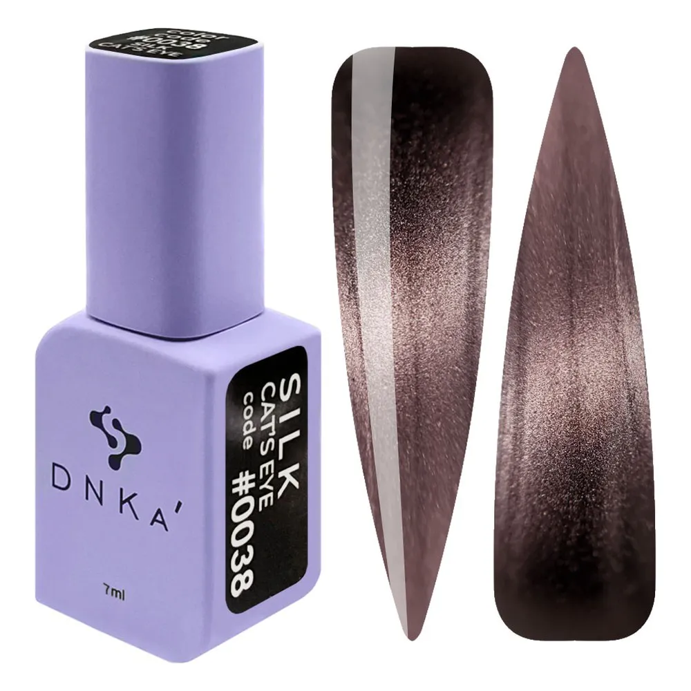 DNKa' Cat's Eye mágneses gél lakk 7 ml - No.0038