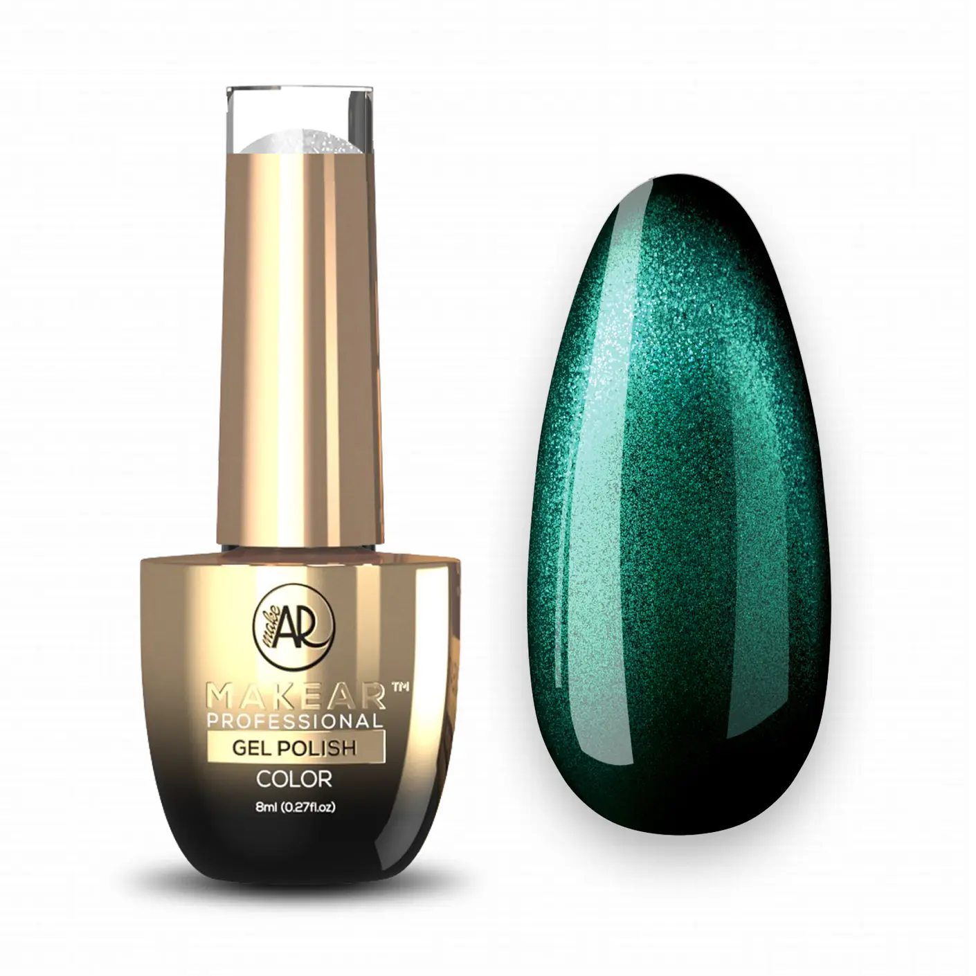 MAKEAR Gel Polish 8ml - Cat Eye - No.C16 - After Dark Collection