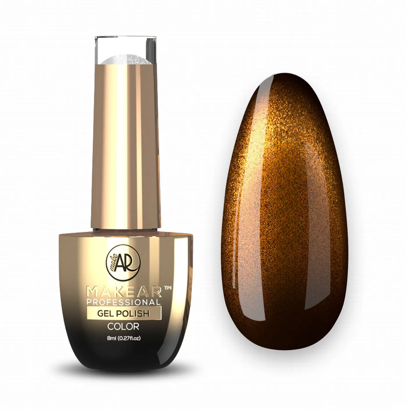 MAKEAR Gel Polish 8ml - Cat Eye - No.C14 - After Dark Collection
