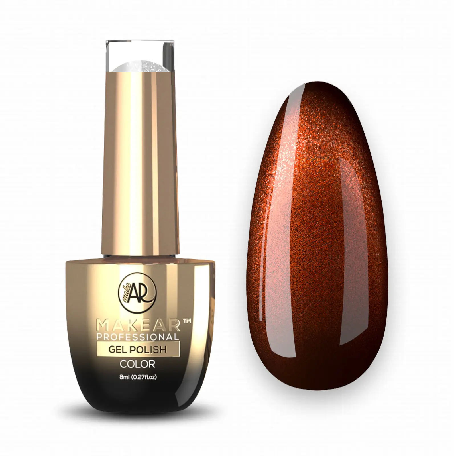 MAKEAR Gel Polish 8ml - Cat Eye - No.C12 - After Dark Collection
