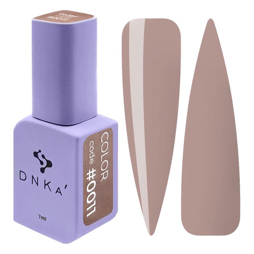 DNKa' Gél lakk 7 ml - No.0011 - kakaós taupe nude
