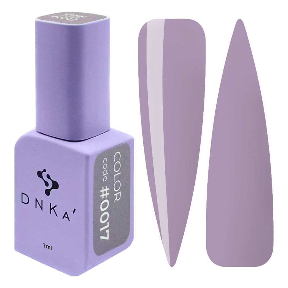 DNKa' Gél lakk 7 ml - No.0017 - hamvas levendulaszürke