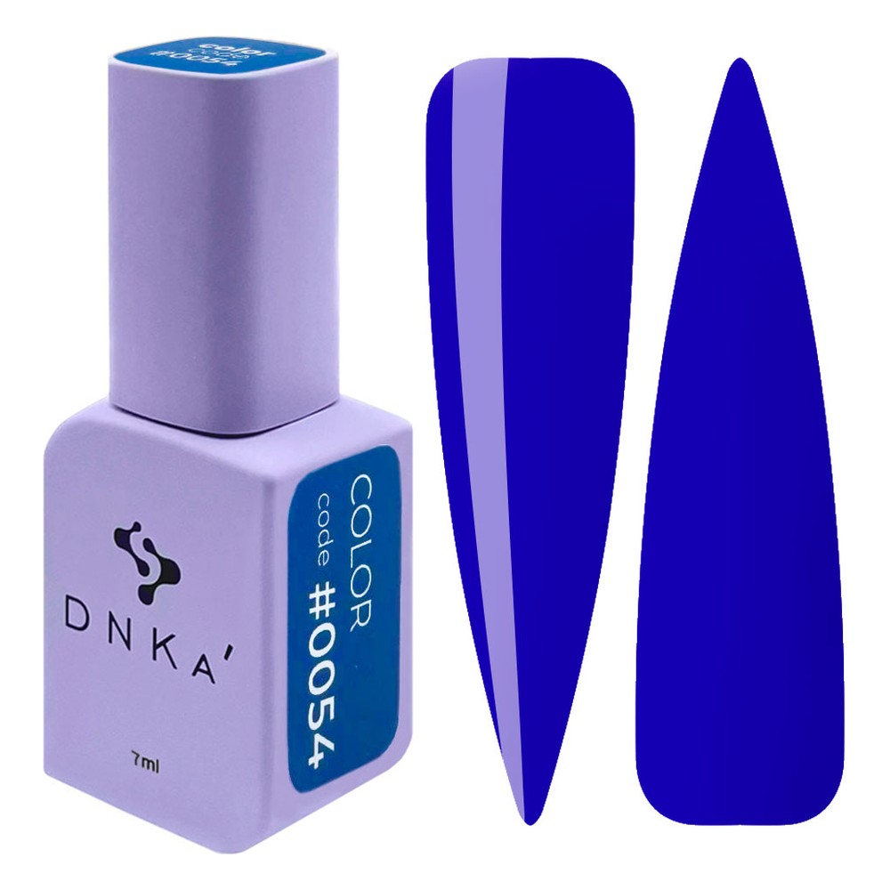 DNKa' Gél lakk 7 ml - No.0054 - élénk királykék