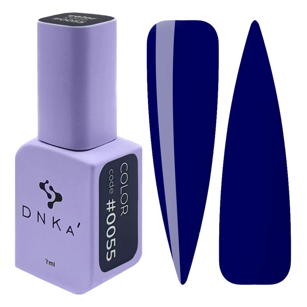 DNKa' Gél lakk 7 ml - No.0055 - tengerészkék