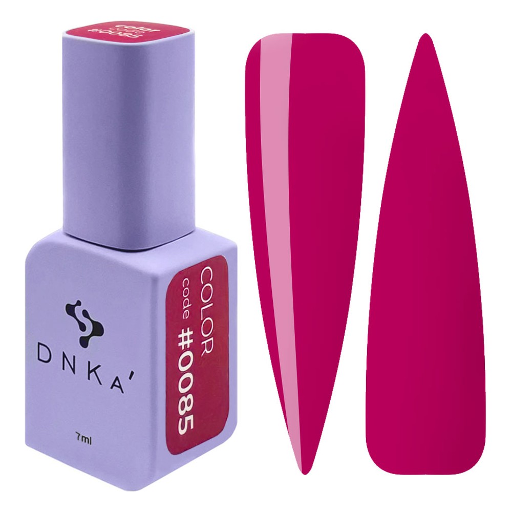 DNKa' Gél lakk 7 ml - No.0085 - fukszia-magenta