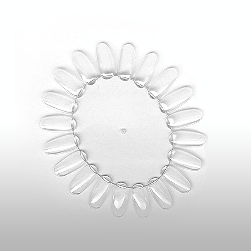 Margaréta sablon ovális - clear