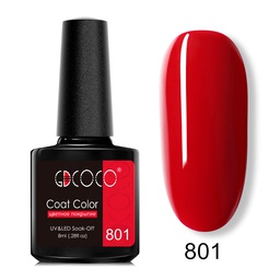 GDCoco gel lakk - UV/LED - 8 ml - 801a