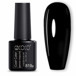 GDCoco gel lakk - UV/LED - 8 ml - 819a - Black