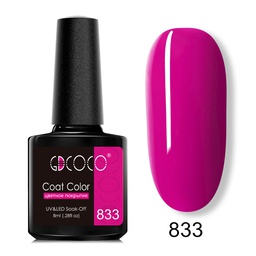 GDCoco gel lakk - UV/LED - 8 ml - 833a