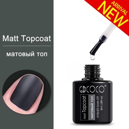 GDCoco UV/LED matt top coat - 8 ml - matt fedő