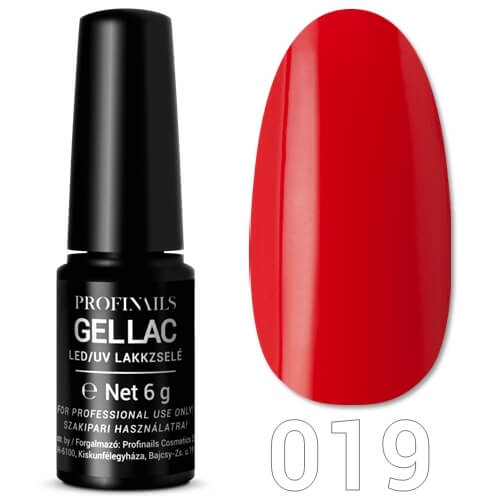 Profinails Gel Lac LED/UV lakkzselé 6gr No.019